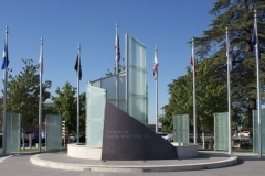 Bakersfield Veterans Memorial at day