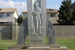 Garden of Moroni monument Palm Cemetery