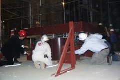 Installing the Cathedral Altar Dec 2000