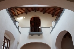 Film Archive interior Pietra Serena balcony